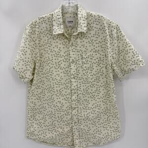 KATIN Short Sleeve Button Up Shirt Mens Size M Floral Lightweight Casual Surfer